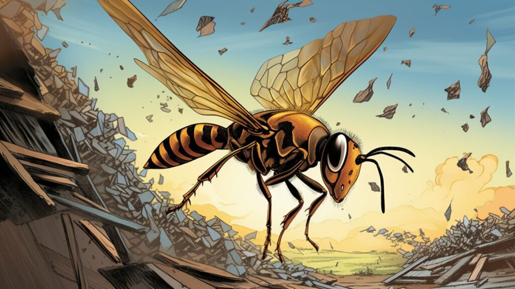 How Fast Can a Wasp Build a Nest?