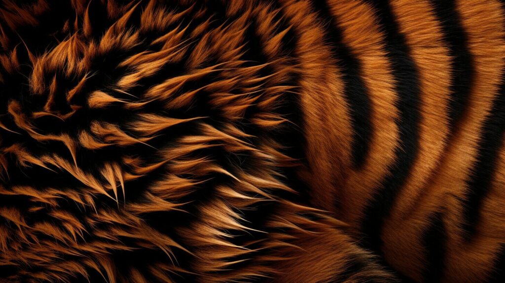 Tiger fur