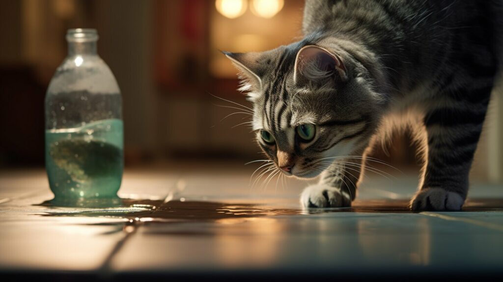 Why Does My Cat Scratch the Floor Before Drinking Water?